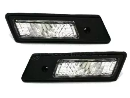 Φλας για BMW E36 / E34 / E32 (1991-1999) - μαύρο - σετ 2τμχ. 