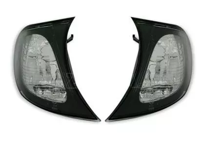 Φλας δίπλα στο φανάρι BMW E46 sedan (2001-2005) - χρωμίου - σετ 2τμχ.