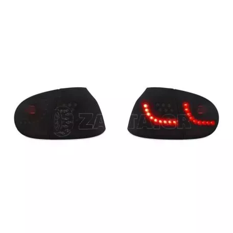 Πισινά Φανάρια Set Για Vw Golf V (5) 03-08 Led Dynamic Urban Style Μαύρα Winjet 
