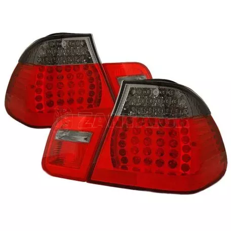 Πισινά Φανάρια Set Για Bmw 3 E46 Sedan 98-01 Led Κόκκινο/Smoke Eagle Eyes 