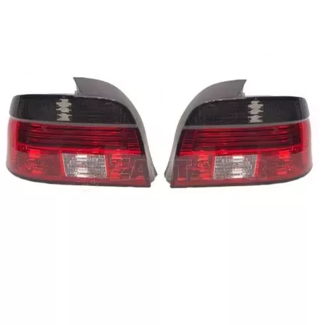 Πισινά Φανάρια Set Για Bmw 5 E39 95-00 Κόκκινο/Φιμέ Carner 