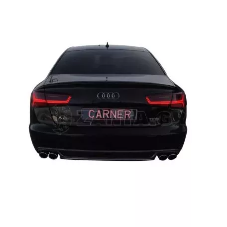 Πισινά Φανάρια Set Για Audi A6 C7 11-15 Led Bar Dynamic Κόκκινο/Crystal Eagle Eyes 