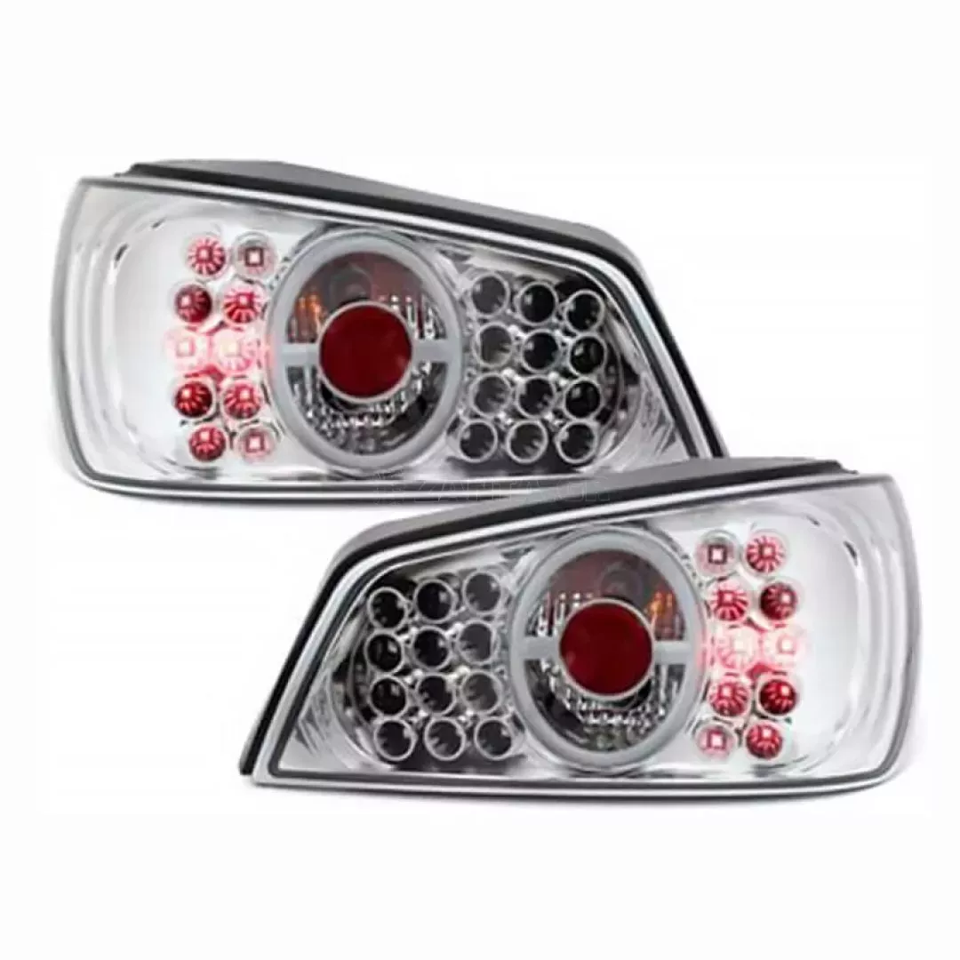 Πισινά Φανάρια Set Για Peugeot 306 92-96 Χρωμίου LH Group