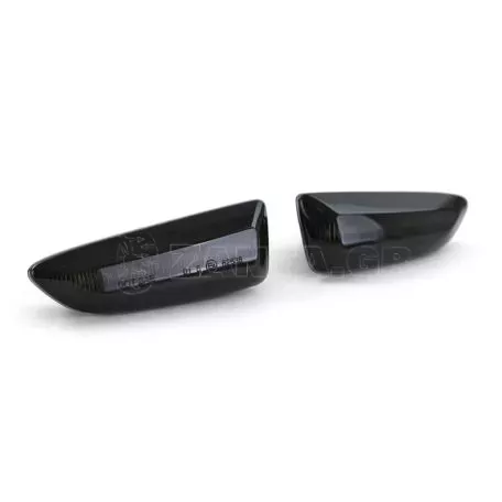 Πλαϊνά Φλας Φτερού Για Opel Astra J 10-16 / Astra K 16+ / Insignia B 17+ / Zafira C 11-16 / Crossland X 19+ Led Dynamic Smoke 2 Τεμάχια 