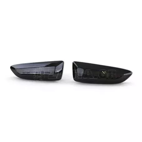 Πλαϊνά Φλας Φτερού Για Opel Astra J 10-16 / Astra K 16+ / Insignia B 17+ / Zafira C 11-16 / Crossland X 19+ Led Dynamic Smoke 2 Τεμάχια 
