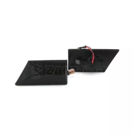 Led φλας φτερού για Opel Vectra C / Signum (2002+) - φιμέ με τρεχούμενο φλας - σετ 2τμχ. 