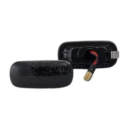 Led φλας για Audi A4 B6 B7 (2001-2008) / A6 C6 (2004-2011) / A3 8P (2003-2013) - φιμέ με τρεχούμενο φλας - σετ 2τμχ.