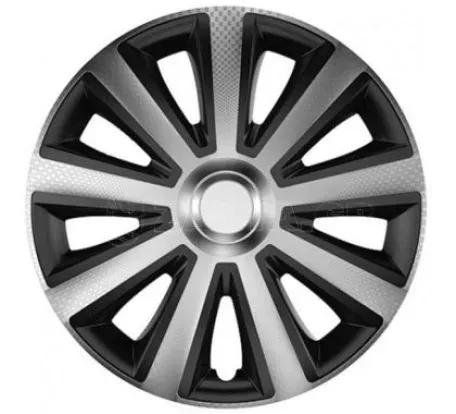 Τάσια Versaco Carbon Aviator Ασημί / Μαύρο - 14'' - 4τμχ. 