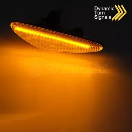 Πλαϊνά Φλας Φτερού Για  Mazda 6 Atenza GH 08-12, RX-8 09-12, 5 Premacy CW 10-13,  MX5 ND 15+ Led Dynamic Φιμέ 2 Τεμάχια 