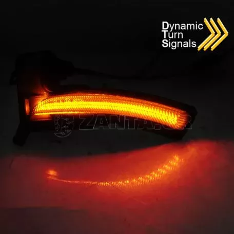 Φλας Καθρέπτη Για Renault Clio IV 16-19 / Captur 17-20 / Nissan Micra 17+ Dynamic Led Φιμέ 2 Τεμάχια 