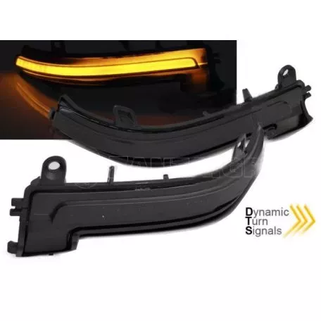 Φλας Καθρέπτη Για Bmw 1 F20,F21,F22,F23 / 3 F30,F31,F32,F33,F36 / X1 E84 Dynamic Led Φιμέ 2 Τεμάχια 
