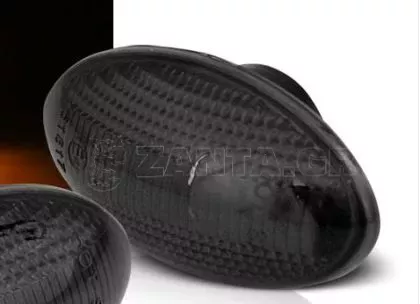Led φλας για Mini Cooper (2001-2006) - smoke - σετ 2τμχ. 