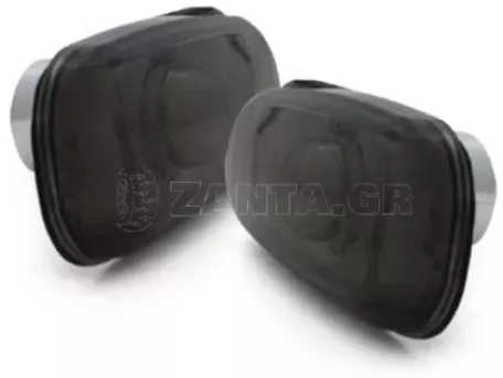 Φλας Opel Astra G (1998-2004) - μαύρο χρωμίου - σετ 2τμχ. 