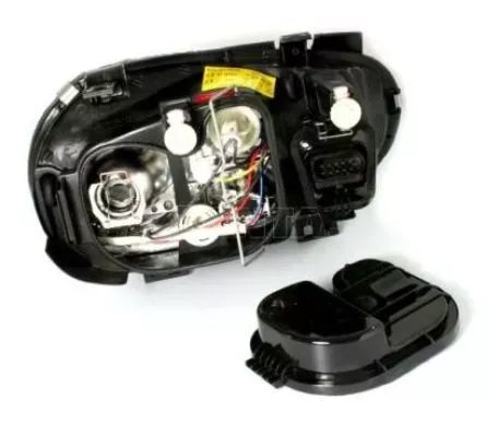 Φανάρια εμπρός για Vw Golf IV R32 - chrome , χωρίς λάμπες (Η7) - σετ 2τμχ. 