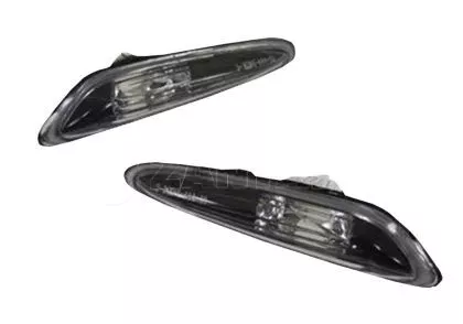 Φλας BMW E46  (2001-2005) / E60  / X3 (2004-2009) - μαύρο - σετ 2τμχ. 