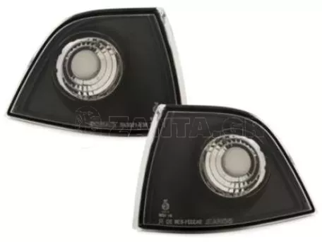 Φλας δίπλα στο φανάρι BMW E36 (1991-1999)  coupe - μαύρο - σετ 2τμχ. 