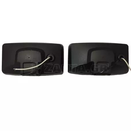 Προβολείς Ομίχλης Universal 78x65x138mm LA-7020 Λευκοί 2 Τεμάχια 