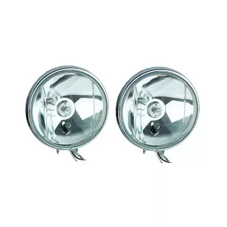 Προβολείς Στρόγγυλοι Universal Ø140mm H3 12V 55W LA-1515 16530 Λευκό 2 Τεμάχια 