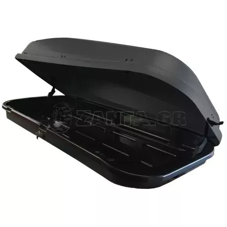 Μπαγκαζιέρα Οροφής Αυτοκινήτου Rackit Sky 430lt Μαύρη Με Μονό Άνοιγμα 