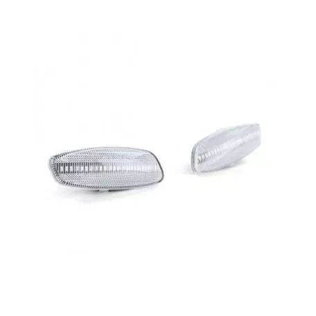 Φλας Καθρέπτη Για Peugeot 207 06-14 / 308 08-13 / Citroen C3 10-16 / C4 04-20 / C5 08-16 / DS3 10-16  / DS4 11-15 Dynamic Led Λευκό 2 Τεμάχια 