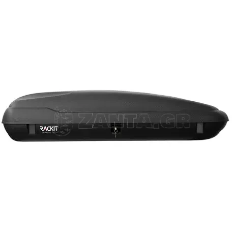 Μπαγκαζιέρα Οροφής Αυτοκινήτου Rackit 400lt Carbon Με Διπλό Άνοιγμα 