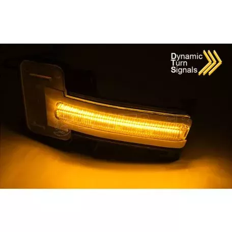 Φλας Καθρέπτη Για Honda Civic16-21 Dynamic Led Canbus Άσπρο 2 Τεμάχια 