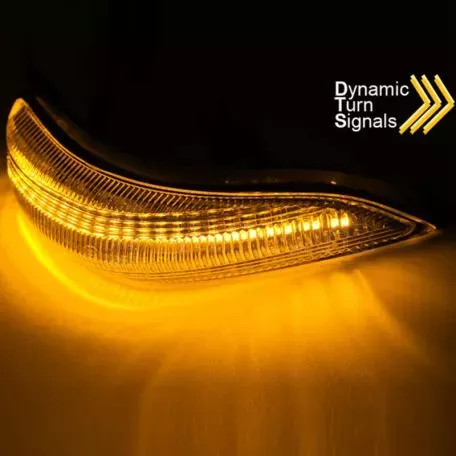 Φλας Καθρέπτων Για Toyota Yaris 11-19 Led Dynamic White 2 Τεμάχια 