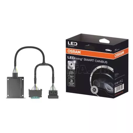 Αντίστασεις Canceller Canbus Για Led Με Φίσα Plug & Play Osram LEDriving Smart Canbus LEDSC03 2 Τεμάχια 