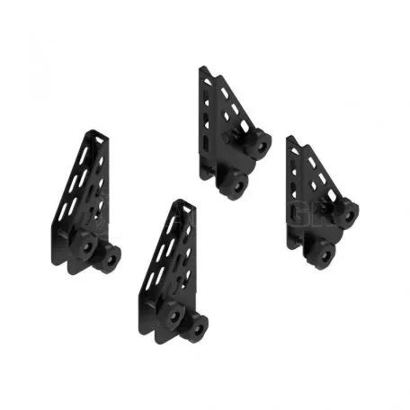 Στοπ CRUZ 941-005 Για Σχάρα 10cm 4 Τεμάχια 