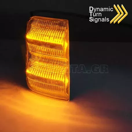 Φλας Καθρέπτη Για  Peugeot Boxer 06-18 / Fiat Ducato 06-18 / Citroen Jumper 06-18 Dynamic Φιμέ 2 Τεμάχια 
