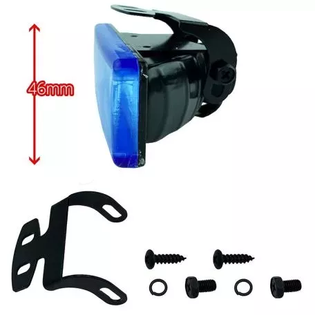 Προβολείς Ομίχλης Universal 126x46mm H3 12 Volt 55 Watt LA-V127 Μπλε 2 Τεμάχια 