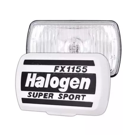 Προβολέας Αυτοκινήτου Universal Λευκός Με Καπάκι 12 Volt 55 Watt H3 Λάμπα FX-155 1 Τεμάχιο 