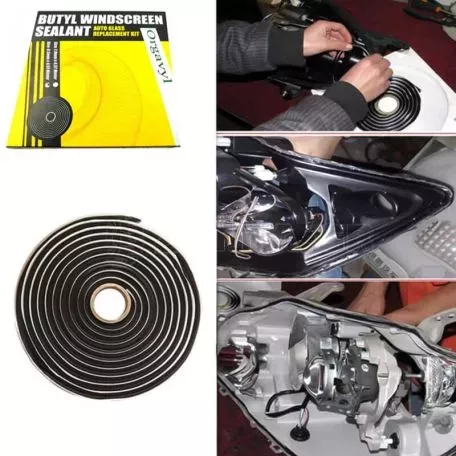 Κόλλα Φαναριών Ματζούνι Μαύρη 9.5mm x 4.57 Μέτρα 1 Τεμάχιο 