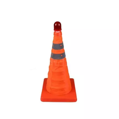 Κώνος Κυκλοφορίας Πτυσσόμενος Με Φως 50cm 20653 
