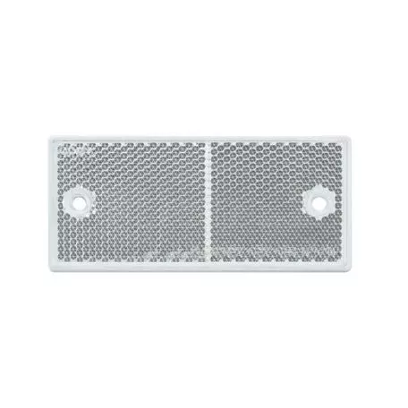 Αντανακλαστικό Αυτοκόλλητο & Βιδωτό 90mm x 40mm Proplast Λευκό 26109103 1 Τεμάχιο 
