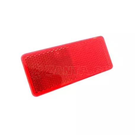 Αντανακλαστικό Αυτοκόλλητο 56mm x 39mm Proplast Κόκκινο 26113102 1 Τεμάχιο 