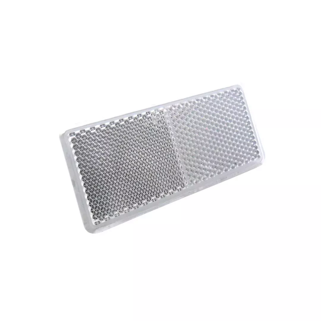Αντανακλαστικό Αυτοκόλλητο 56mm x 39mm Proplast Λευκό 26113103 1 Τεμάχιο