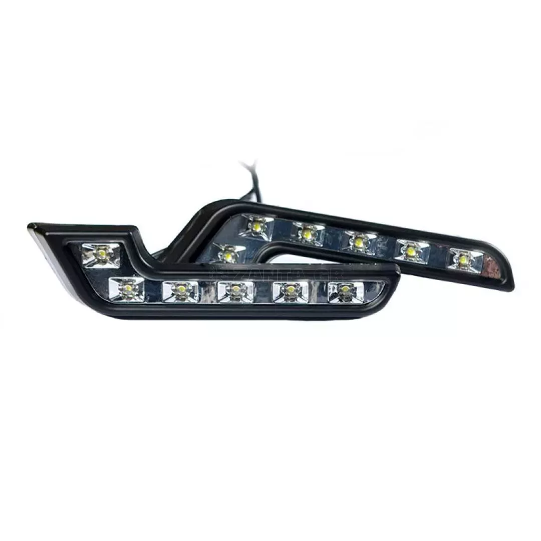 DRL Set Φώτα Ημέρας Universal L-Σχήμα Mercedes-Benz E-Class W212 Look 12 Volt 2 Τεμάχια