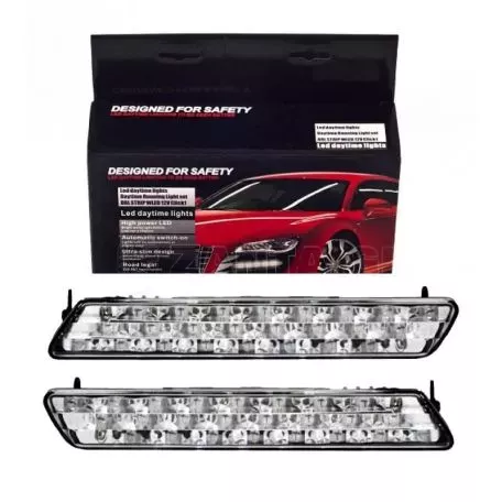 DRL Set Φώτα Ημέρας Universal 24 Led 20 x 30 x 40mm 2 Τεμάχια 