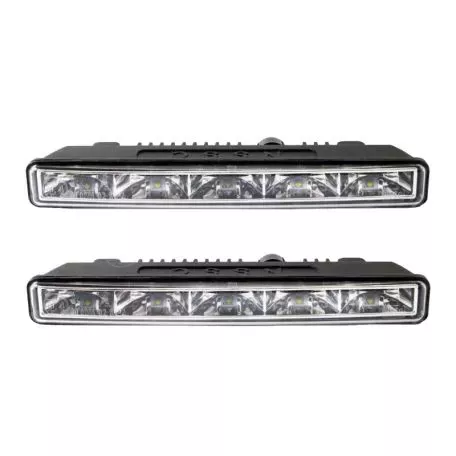 DRL Set Φώτα Ημέρας Universal DRL 501 HP Mini 12-24 Volt 10.64 Watt 187 x 23.5 x 46mm 2 Τεμάχια 