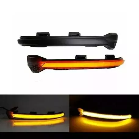 Φλας Καθρέπτη Για Focus 04-08 / C-Max 03-10 Dynamic Led Φιμέ 2 Τεμάχια 