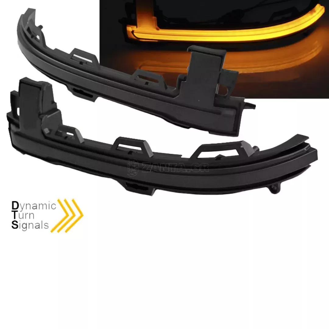 Φλας Καθρέπτη Για Bmw X3 F25 / X4 F26 / X5 F15 / X6 F16 Dynamic Led Φιμέ 2 Τεμάχια