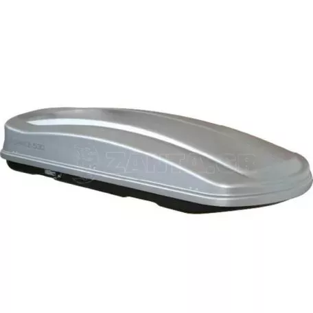 Μπαγκαζιέρα Οροφής Space 530L Silver Γυαλιστερή Με Διπλό Άνοιγμα 