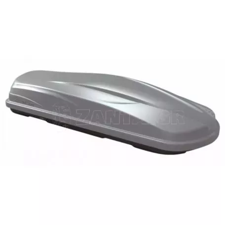 Μπαγκαζιέρα Οροφής Cube 470L Silver Mat Με Μονό Άνοιγμα 