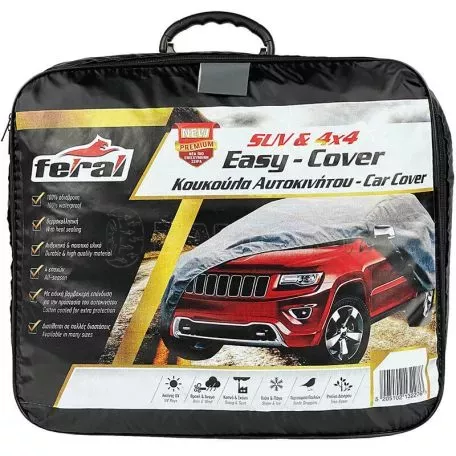 Κουκούλα Αυτοκινήτου Feral "Premium" Jeep / SUV X-Large 508x193x145cm 