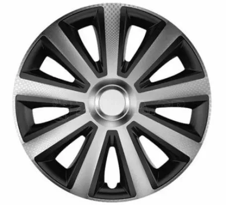 Τάσια Versaco Carbon Aviator Ασημί / Μαύρο - 16'' - 4τμχ. 