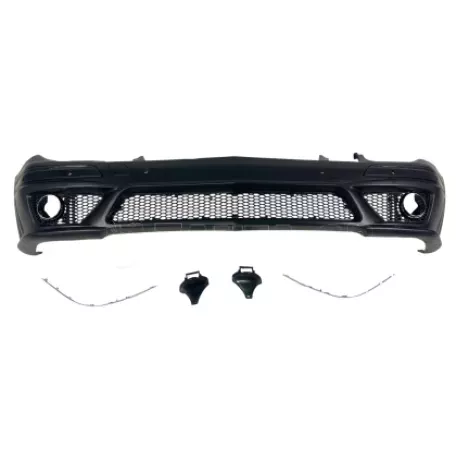 Προφυλακτήρας εμπρός για Mercedes W211 E-Class (2006-2009) - AMG Design με ανοίγματα για parktronic 