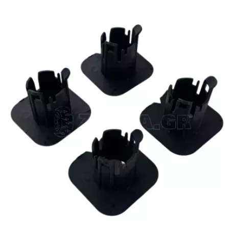 Βάσεις parktronic για προφυλακτήρα BMW E60 24mm - 4τμχ. ορθογώνιες 