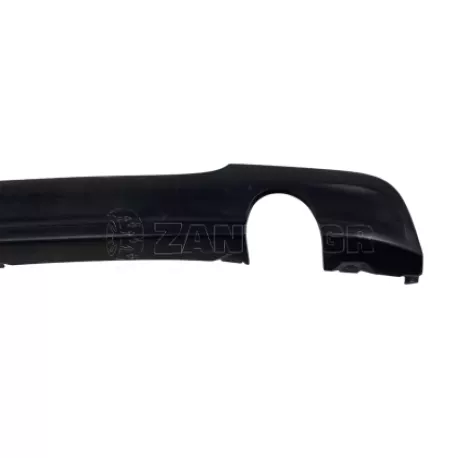 Diffuser πίσω προφυλακτήρα για BMW E90 - M pack design διπλό για μονή εξάτμιση 