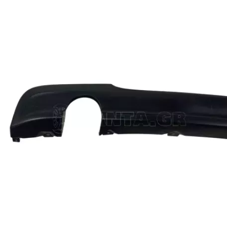 Diffuser πίσω προφυλακτήρα για BMW E90 - M pack design διπλό για μονή εξάτμιση 